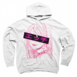 lewd anime hoodie